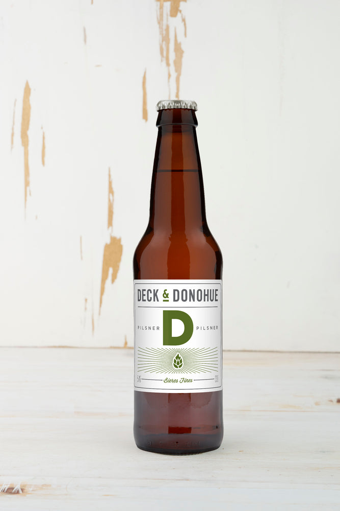 Bière Pilsner Deck & Donohue D Pilsner Blonde Bio 5°